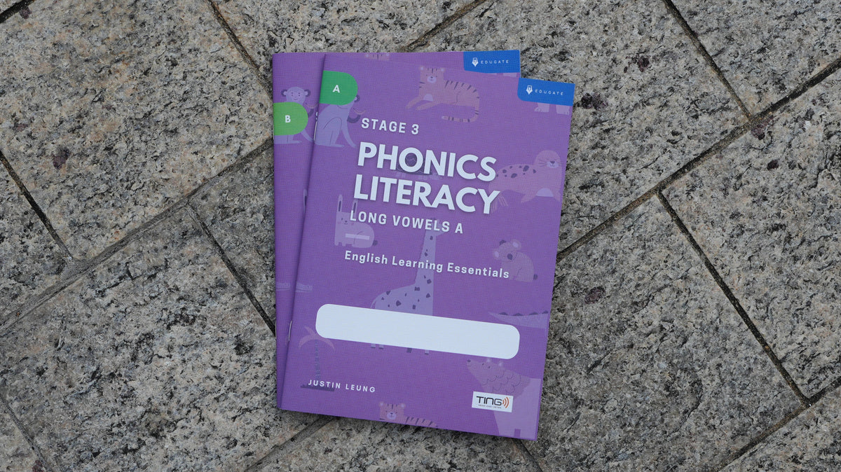 Phonics Literacy Long Vowels Bundle (Stage 3 & 4)